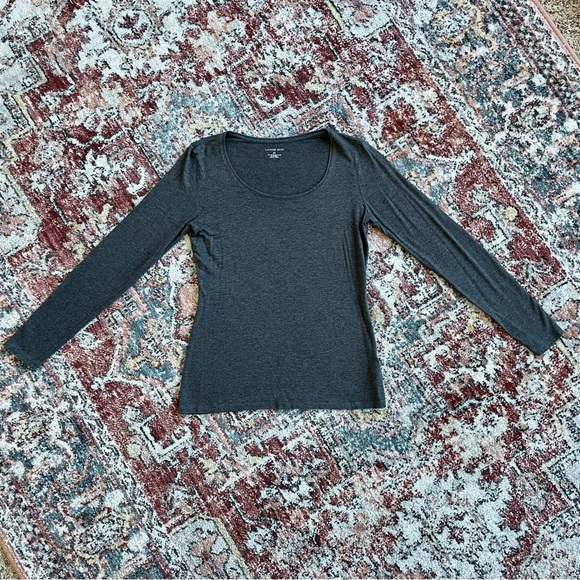 Dark Grey Longsleeve Tee - Picture 2 of 7